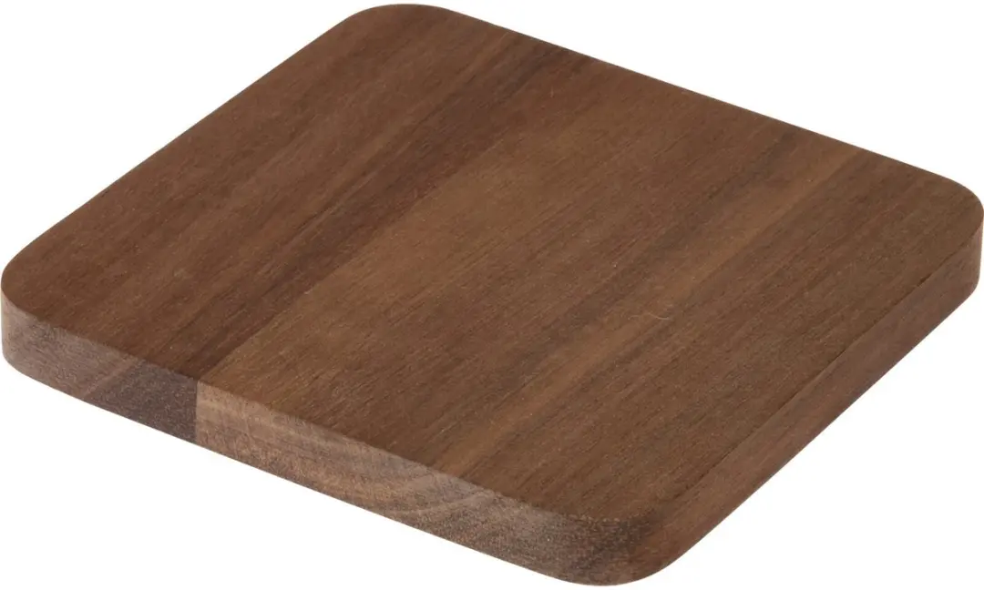 Excellent Houseware Acacia Houten Onderzetters 10x10cm - 8 Stuks