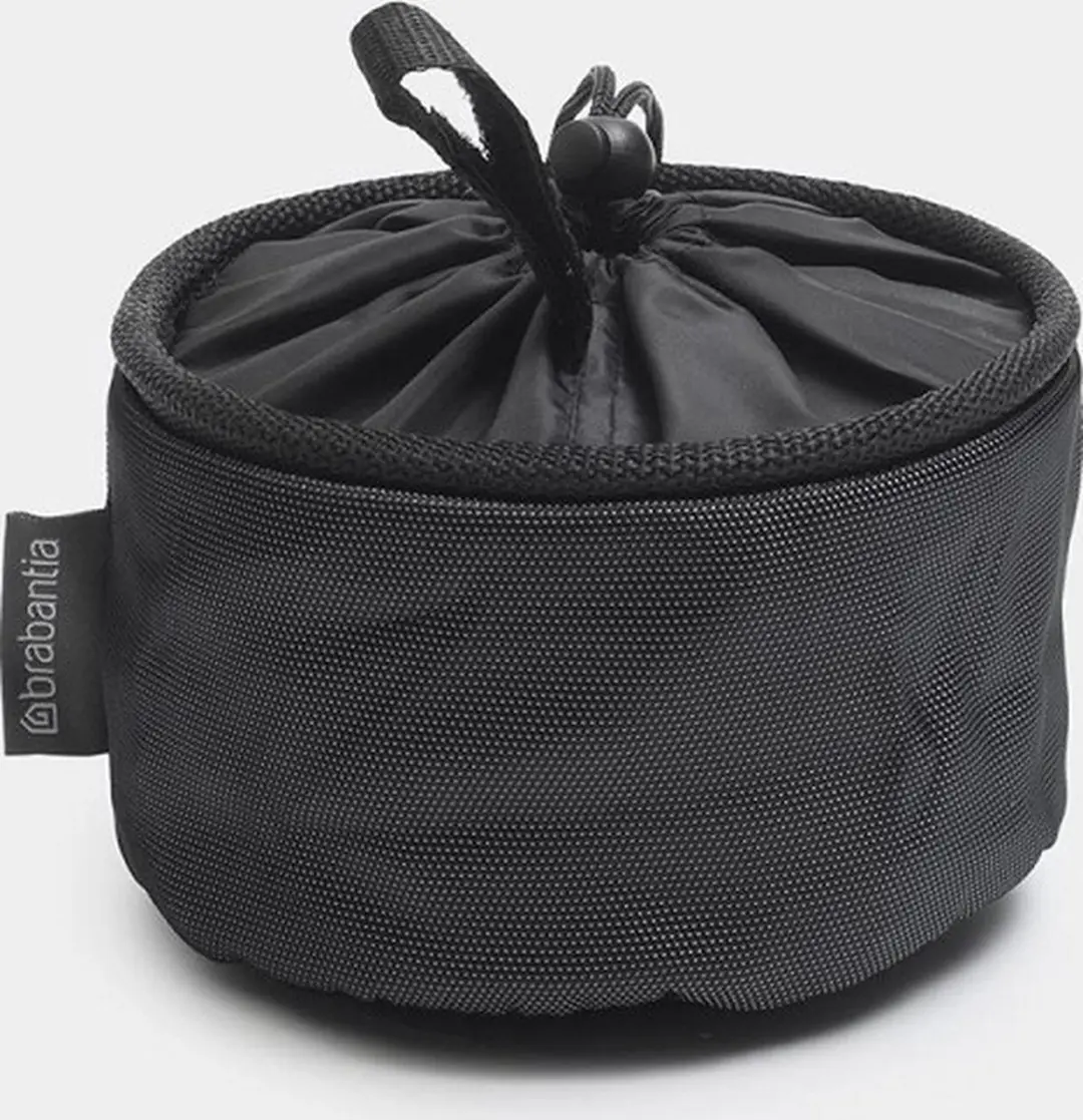 Brabantia Wasknijpertasje 149726 - 18x16cm - Matt Black - afbeelding 6 van 6