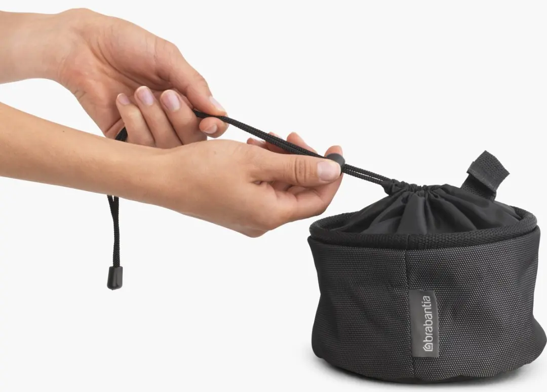 Brabantia Wasknijpertasje 149726 - 18x16cm - Matt Black