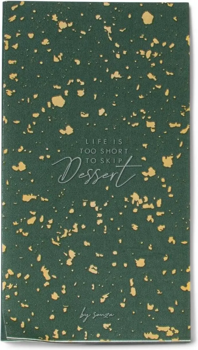 Senza Groene Servetten - 2-laags - 12 Stuks