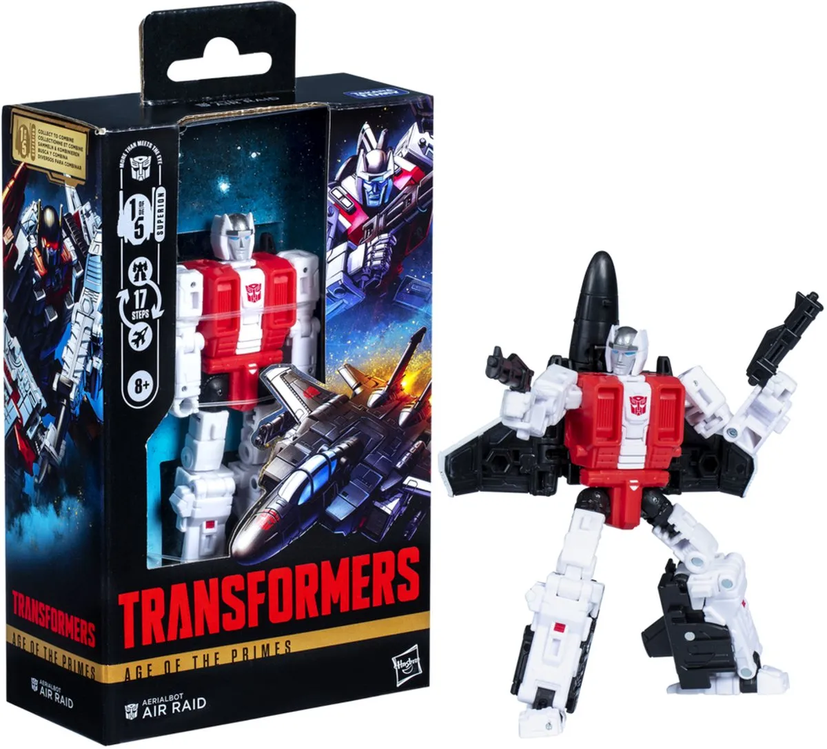 Hasbro Transformers Aerialbot Air Raid Deluxe Class - Multicolor