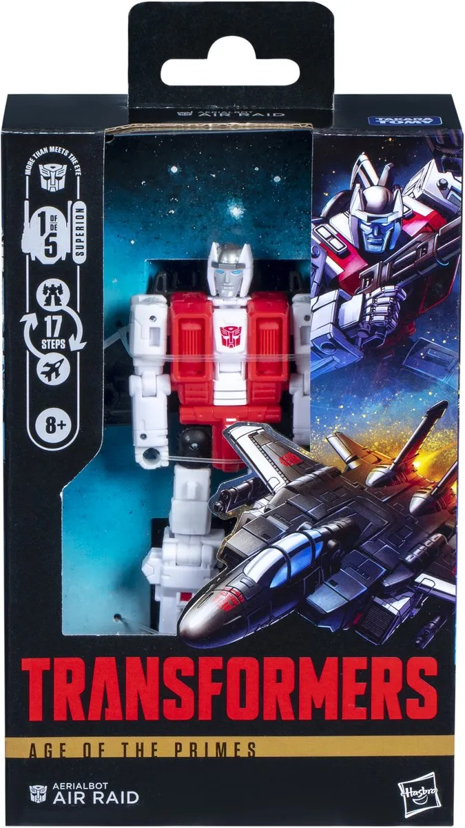 Hasbro Transformers Aerialbot Air Raid Deluxe Class - Multicolor