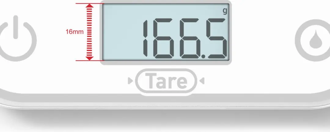 Tefal Optiss BC50U0 Keukenweegschaal - 5 kg - Wit