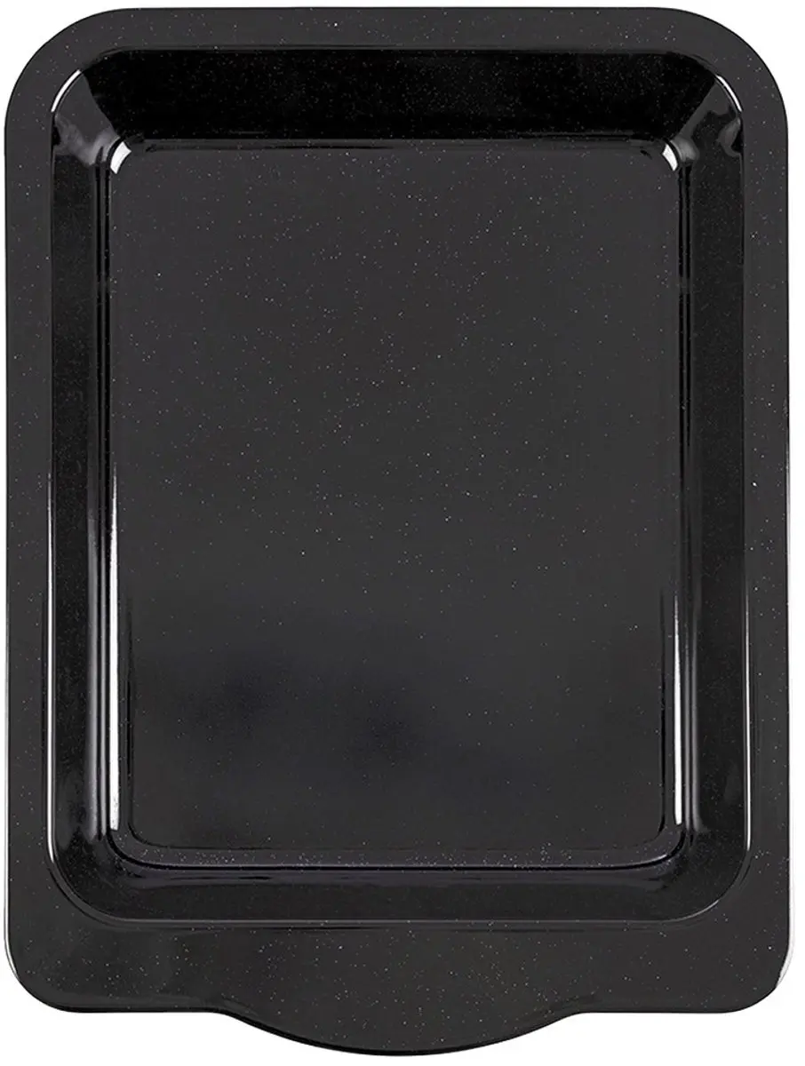 Orion Geëmailleerde Bakplaat 36x26x5cm - Zwart - afbeelding 3 van 5