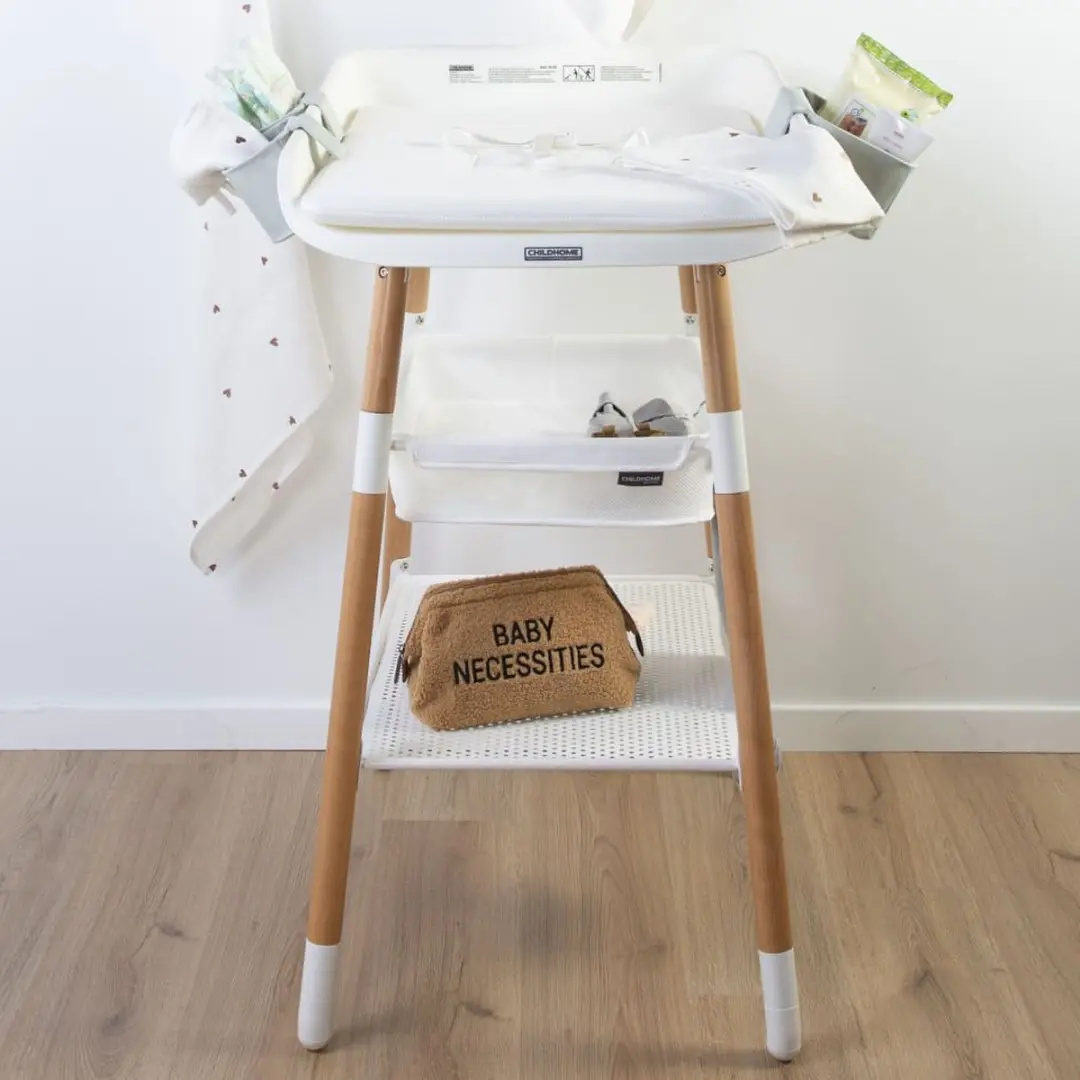 Childhome Set van 3 Hangmandjes - Lichtgrijs