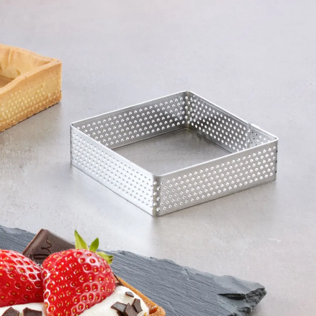 Westmark Taartframe 4-delig - 7x7cm - Zilver