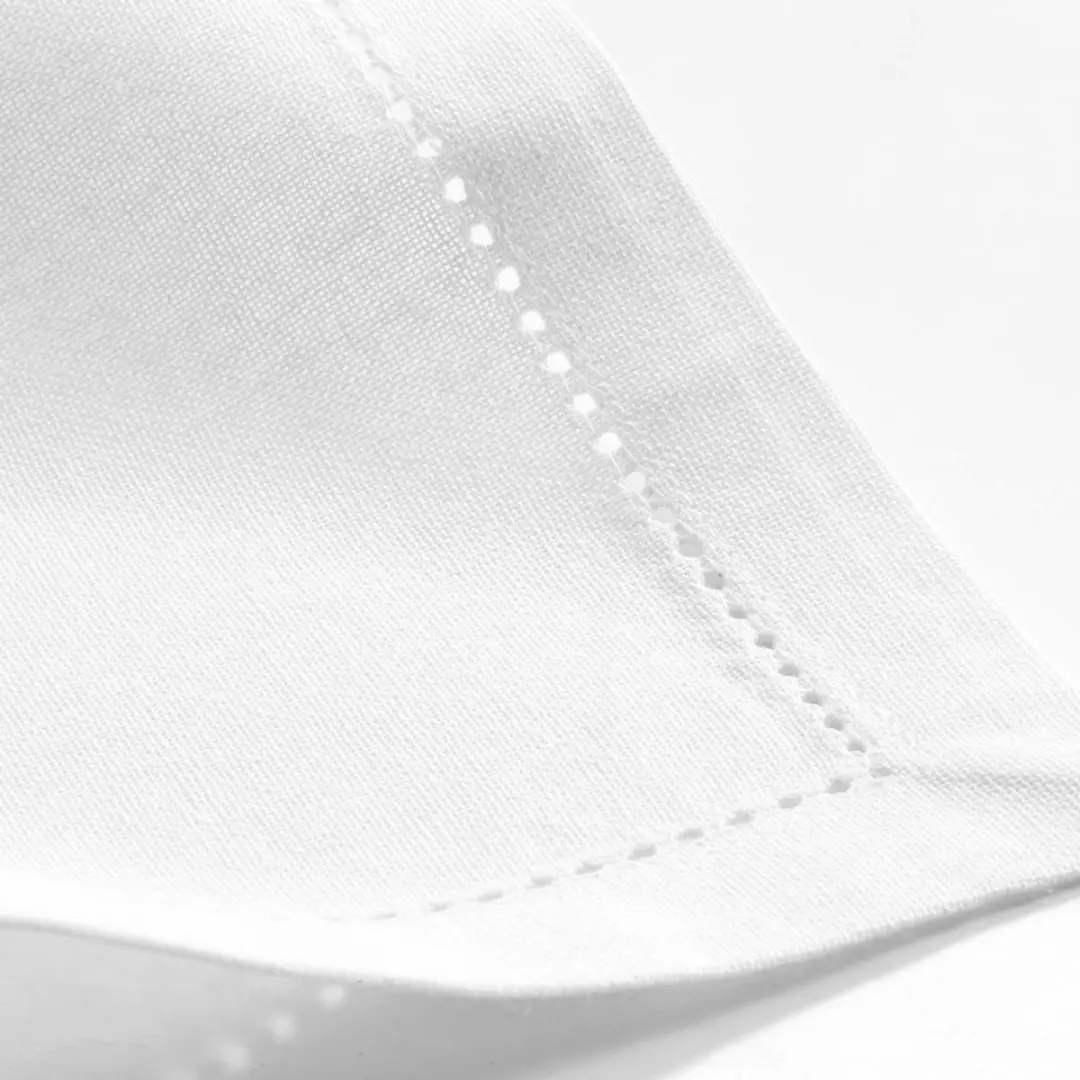 Wicotex Charline Servetten 40x40cm - Wit - 3 Stuks