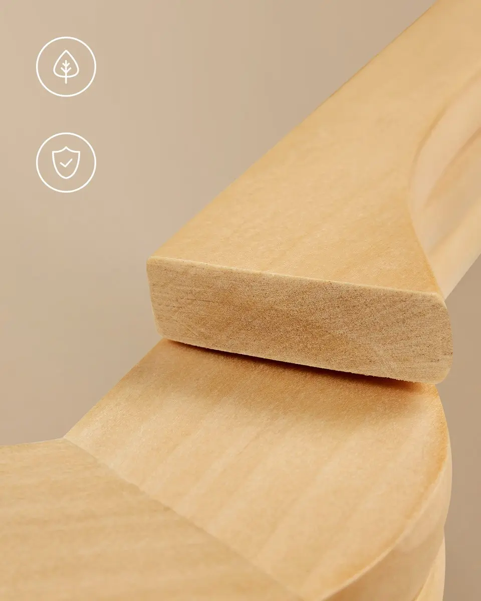 Songmics Houten Kledinghangers 30 Stuks - Antislip & Draaibaar - afbeelding 6 van 6