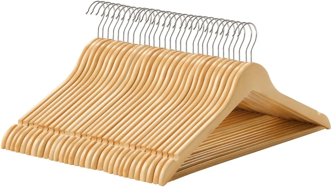 Songmics Houten Kledinghangers 30 Stuks