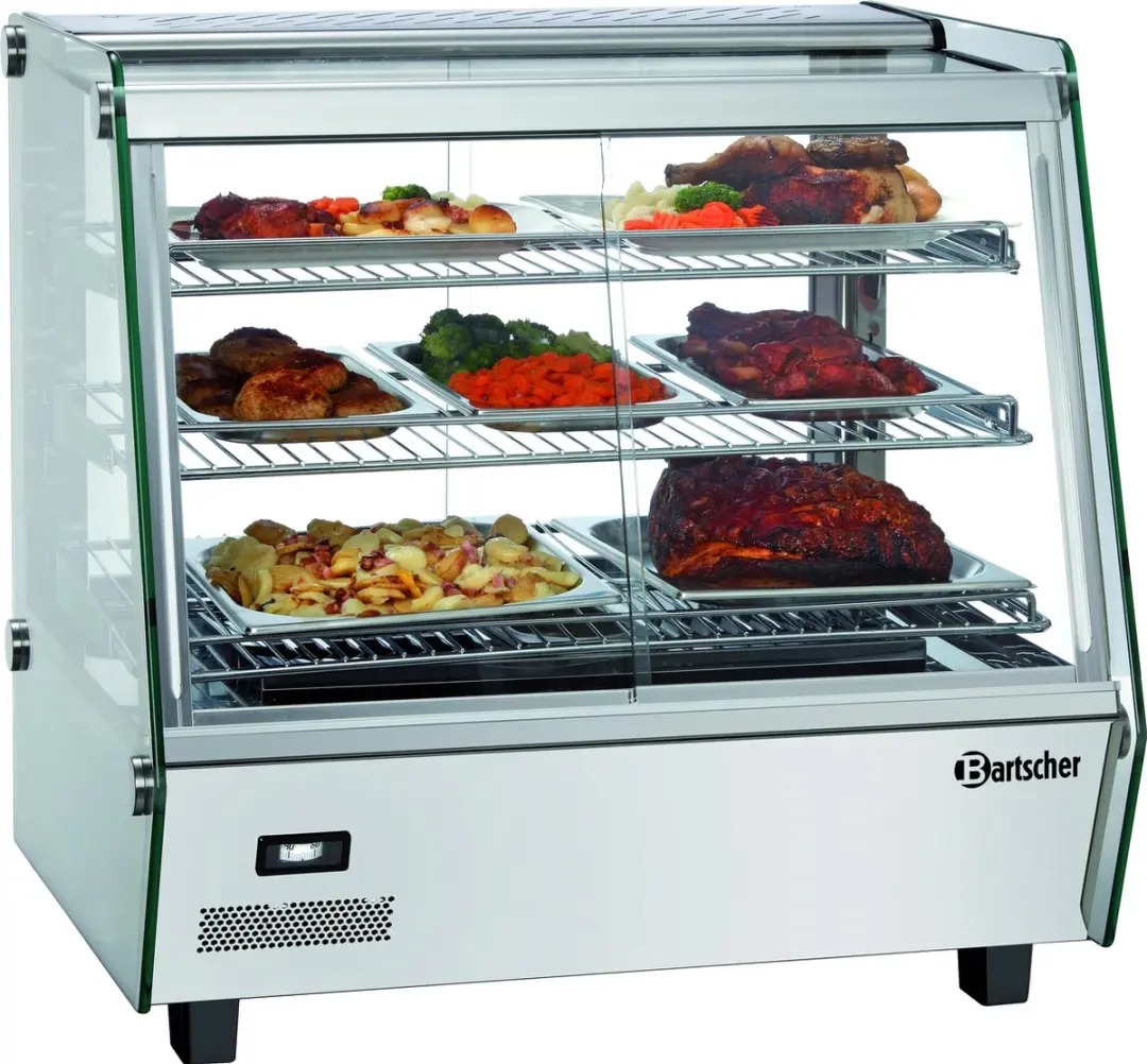 Bartscher DeliPlus I-D Warmhoudvitrine 120L