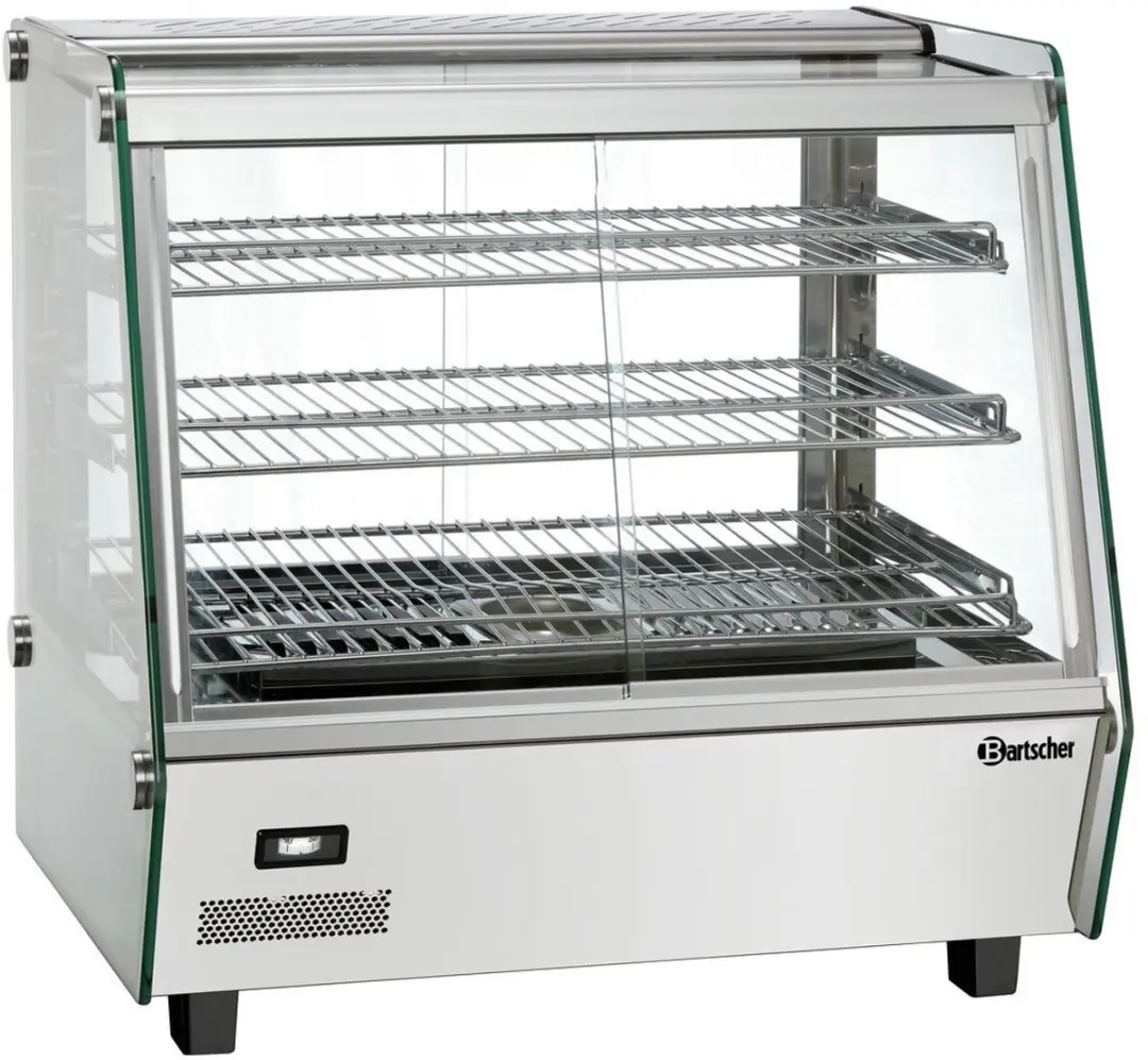Bartscher DeliPlus I-D Warmhoudvitrine 120L - 1.1kW - RVS