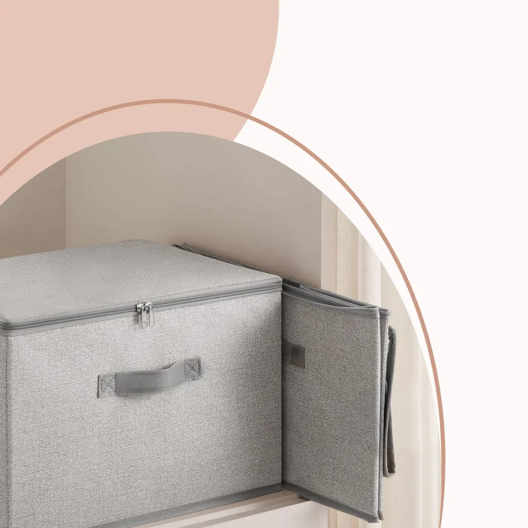 Songmics Opbergbox 6-delig Duifgrijs - 30L