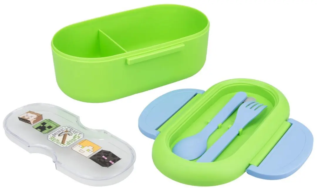 Paladone Minecraft Lunchtrommel PP14878MCF - Blauw/ Groen