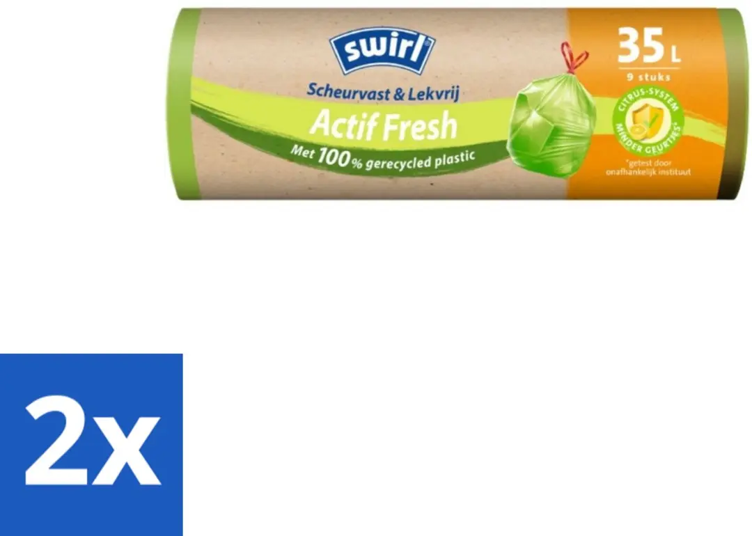 Swirl Vuilniszakken Actif Fresh 35L