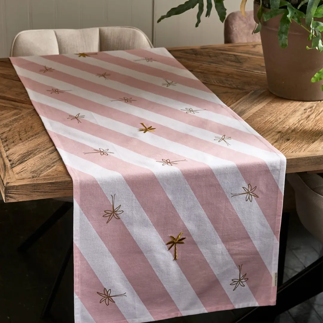 Rivièra Maison Palm Breeze Table Runner 2 pieces