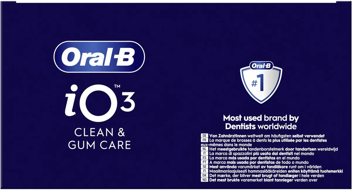 Oral-B iO Series 3 Holiday Elektrische Tandenborstel Geschenkset