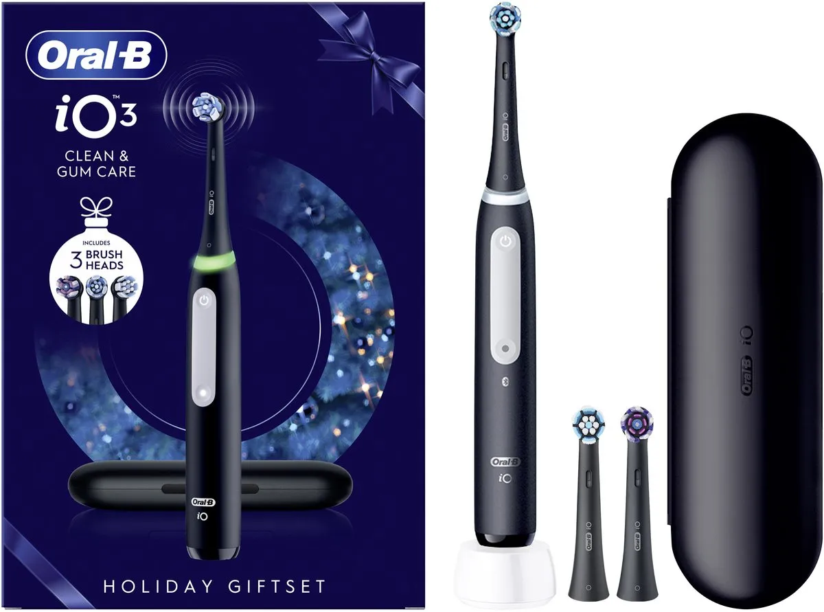 Oral-B iO Series 3 Holiday Elektrische Tandenborstel Geschenkset