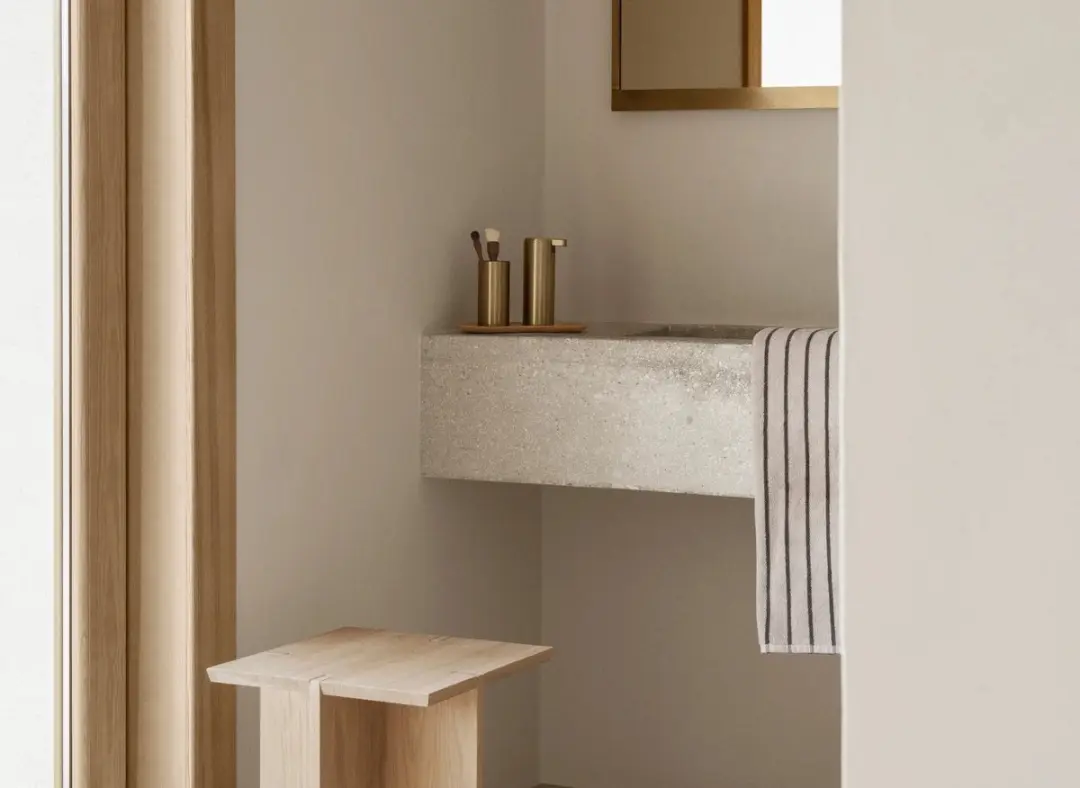 Baki Tray Oak Small | Bruin | Staal