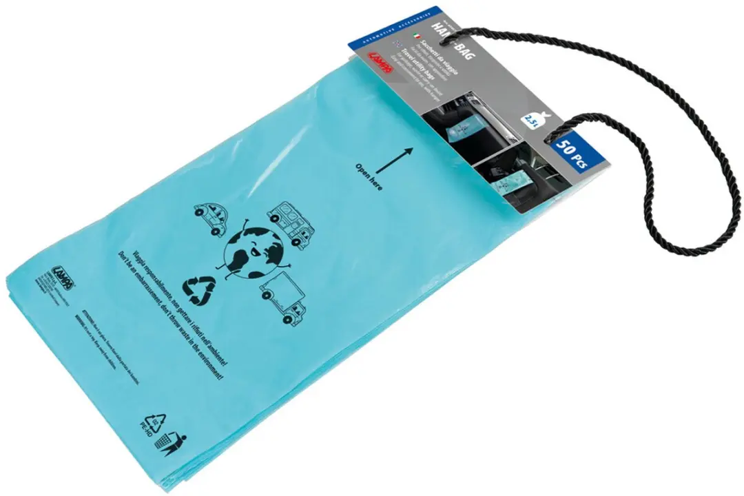 Lampa Hangtas Afval 2L - Blauw - 50 Stuks - afbeelding 6 van 6