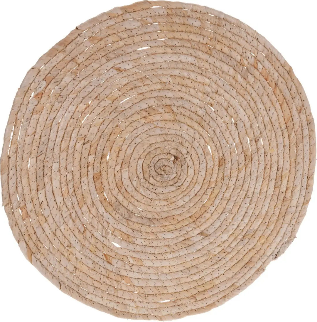 Excellent Houseware Riet Placemat - 30cm - Bruin