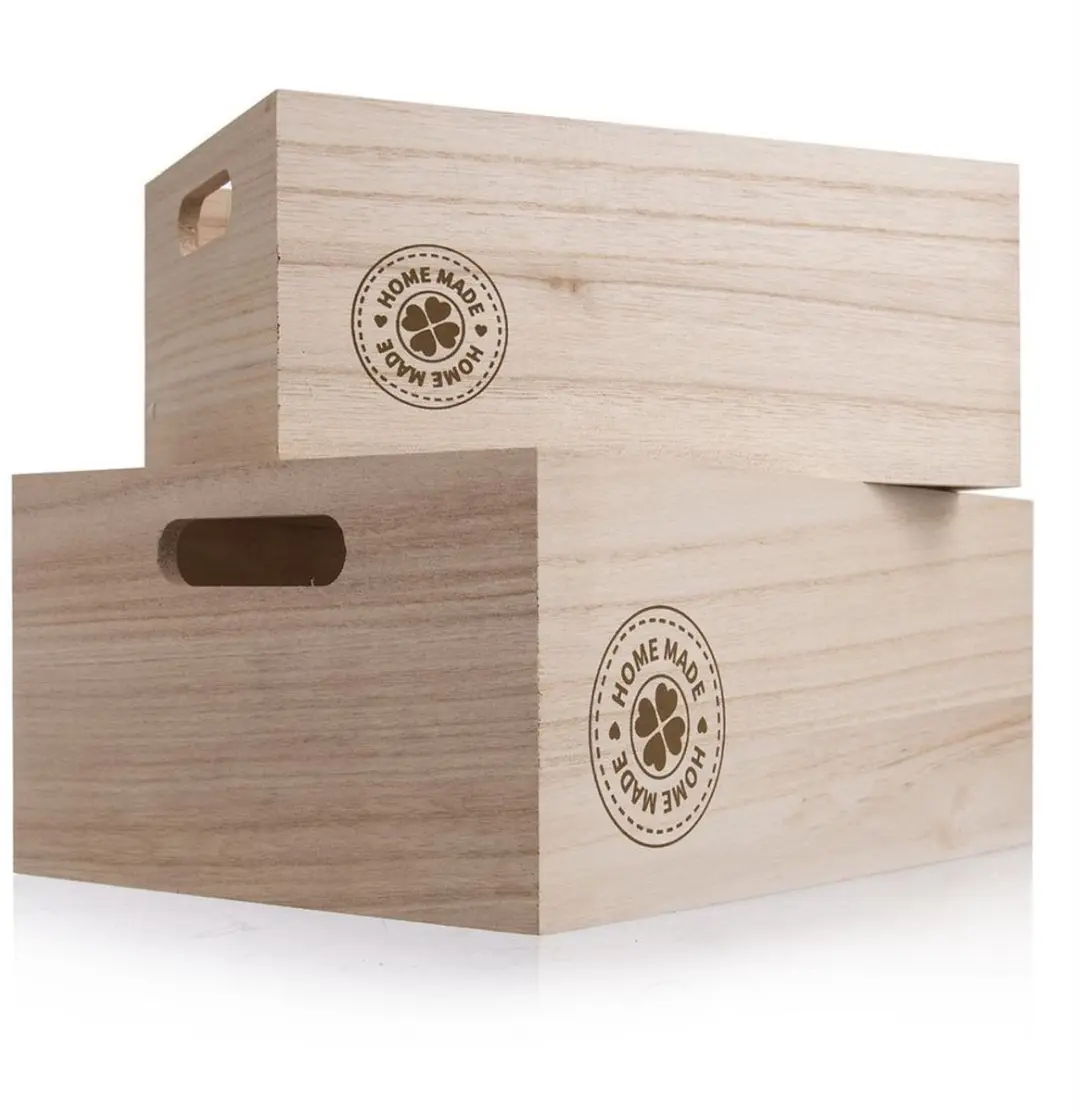 Orion Houten Opbergkist 26x16x11cm - Handvatten