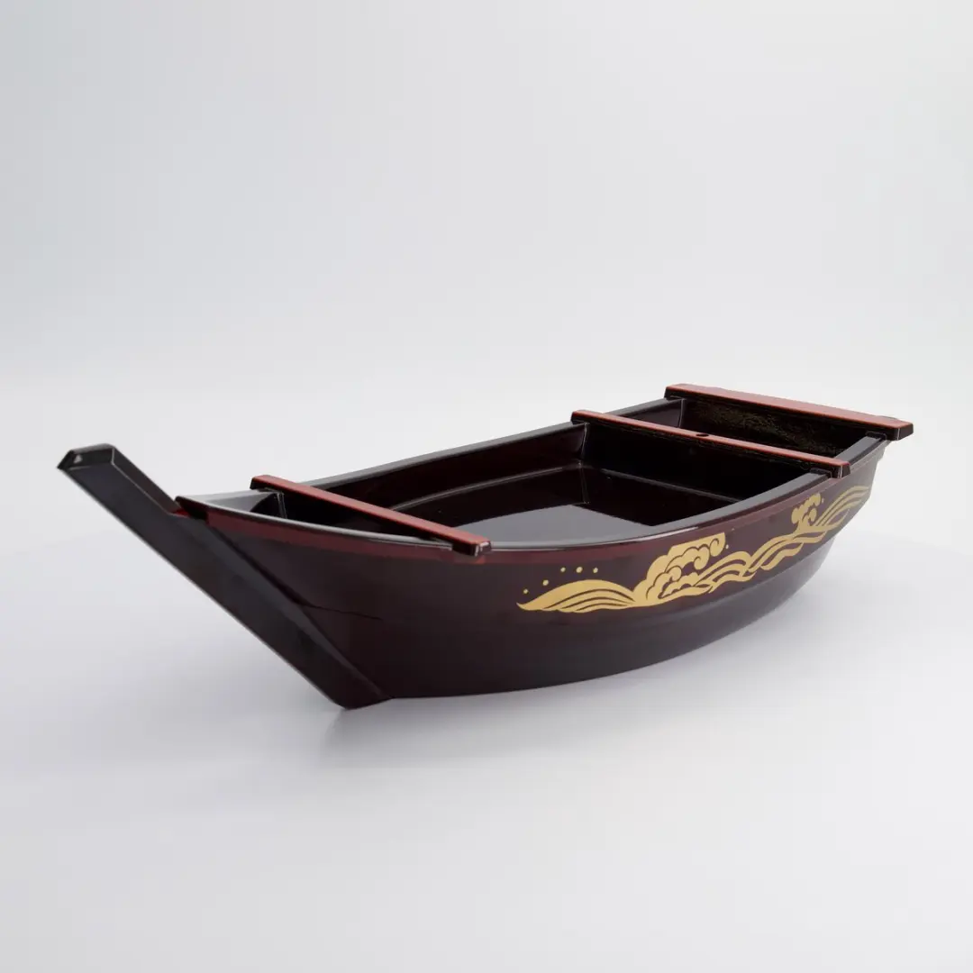 Tokyo Design Studio Lakwerk Sushi Boot - 46x18,5cm - Zwart