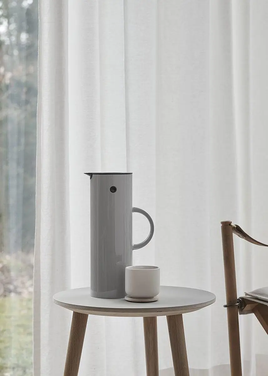Stelton Theo Mok met onderzetter - zand