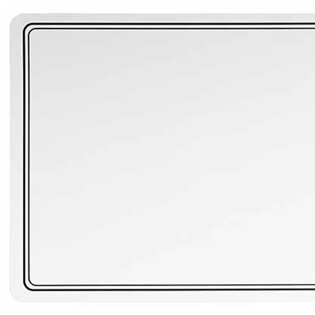 Cosy&Trendy Tafel Placemats PU-leer Wit - 4 Stuks 43x30cm