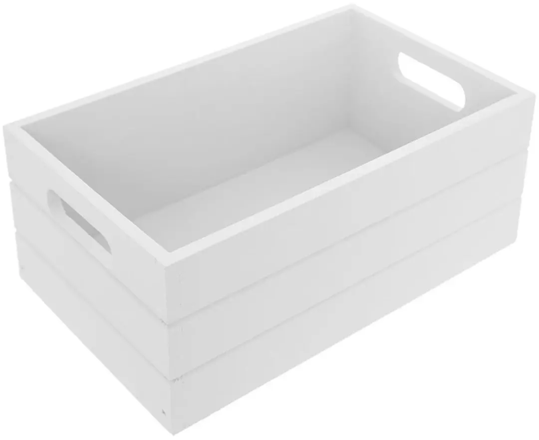 Orion Houten Opbergkist Wit 8.5L