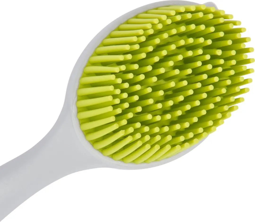 KitchenCraft Schoonmaakborstel Plat Antibacterieel Groen