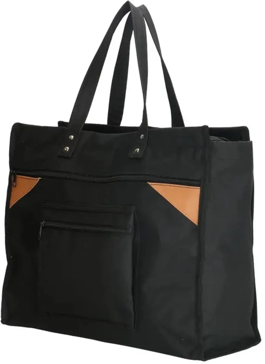 Beagles Shop & Go Boodschappentas Pied-de-Poule - 25L - afbeelding 6 van 6