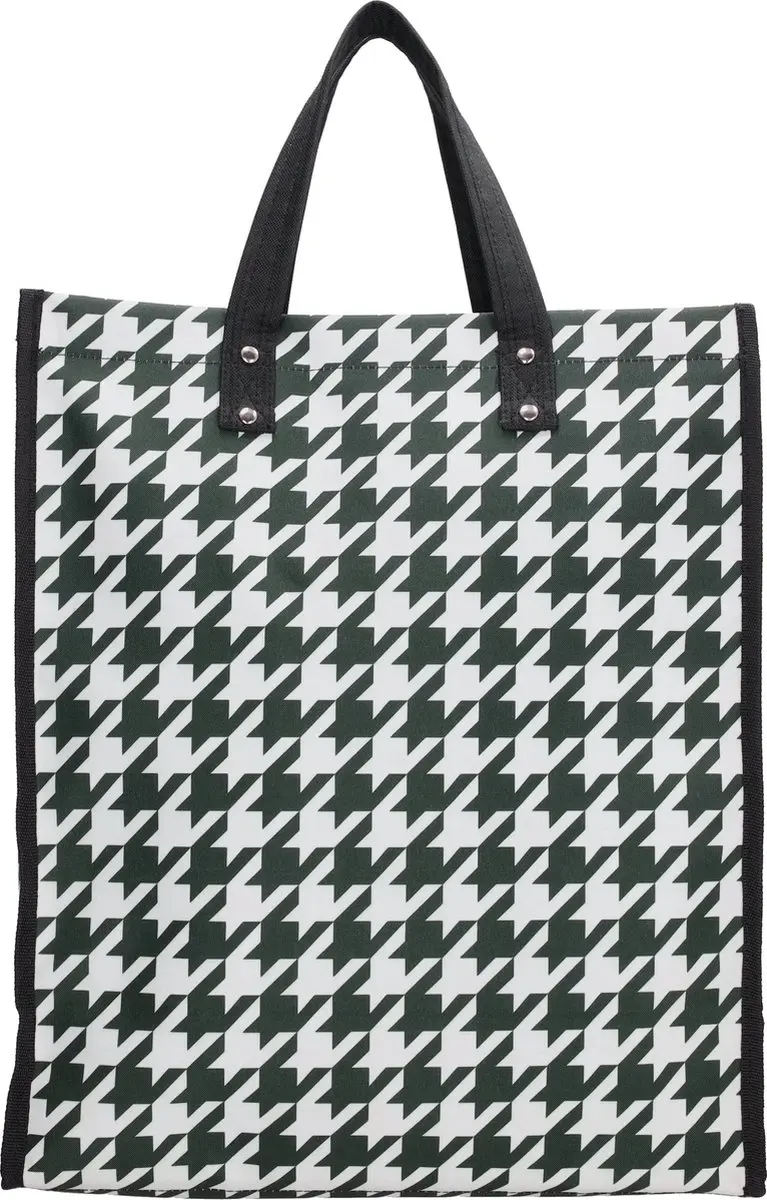 Beagles Shop & Go Boodschappentas Pied-de-Poule - 25L