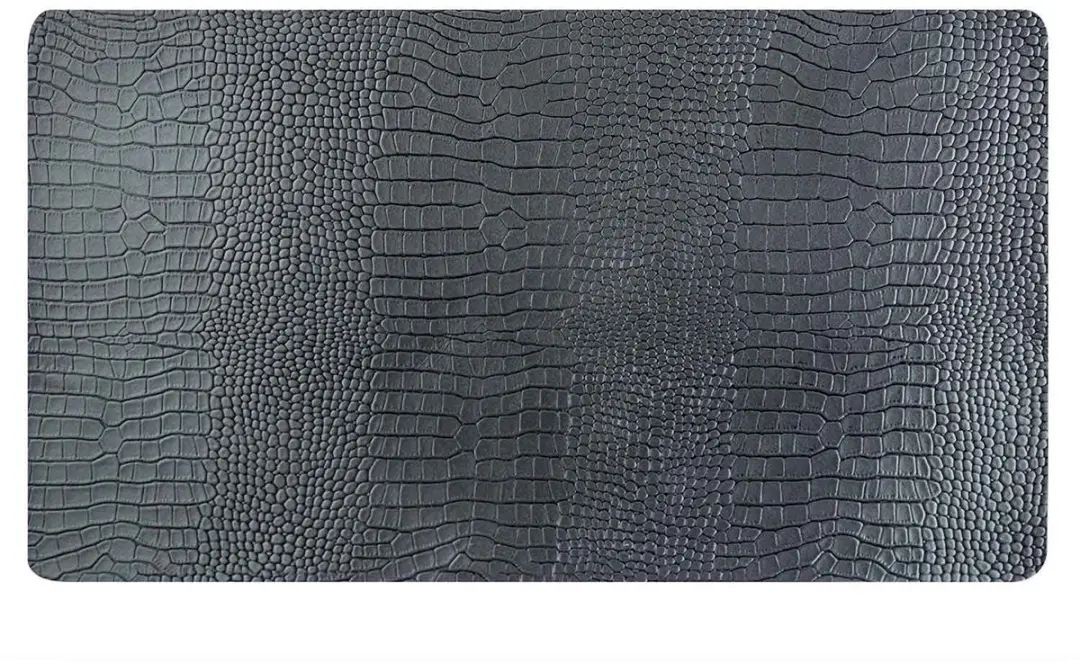 Cosy & Trendy Placemat Leder Recycled Zwart 43x30cm