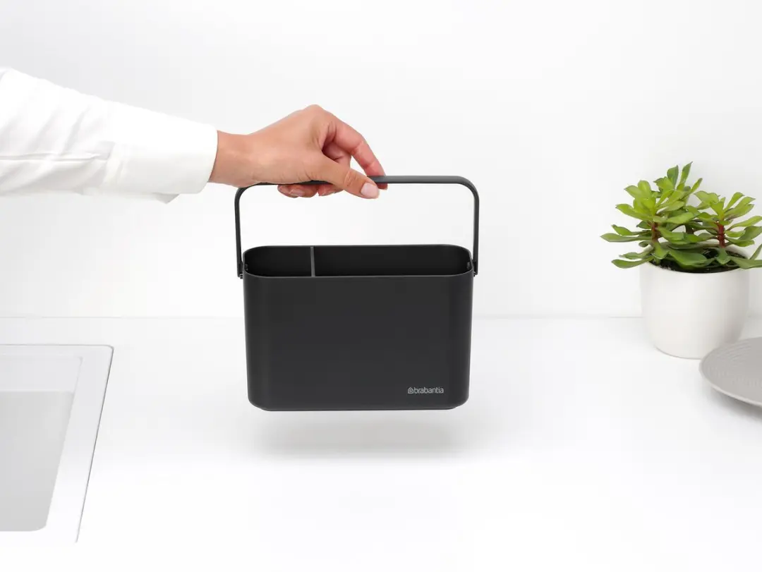 Brabantia SinkSide Aanrecht Organizer - Vaatdoekhouder Dark Grey