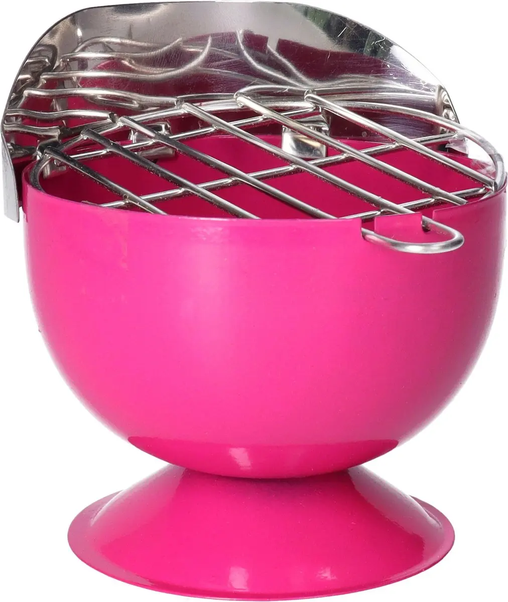 Excellent Houseware BBQ Asbak - 2 Stuks Roze