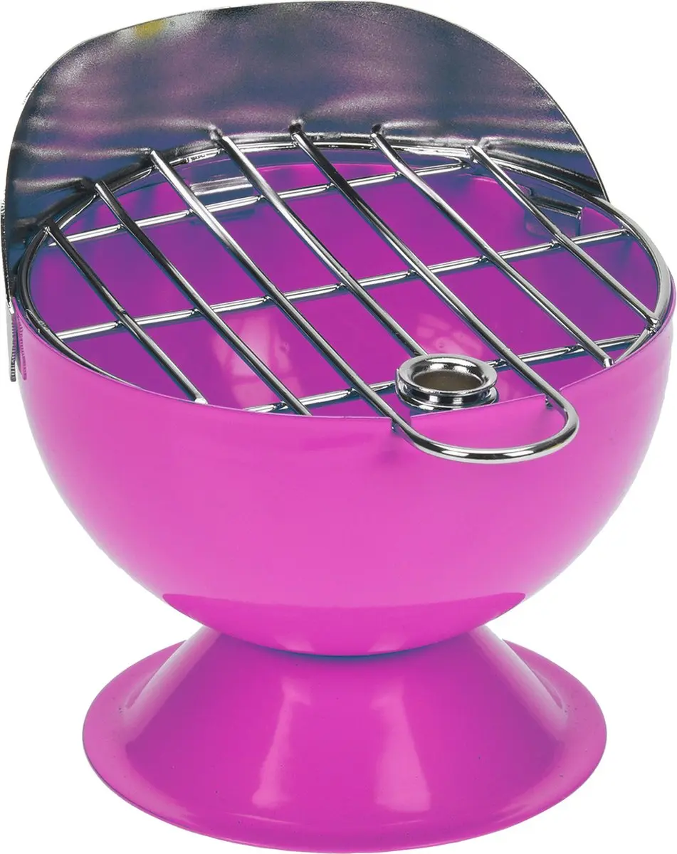 Excellent Houseware BBQ Asbak - 2 Stuks Roze
