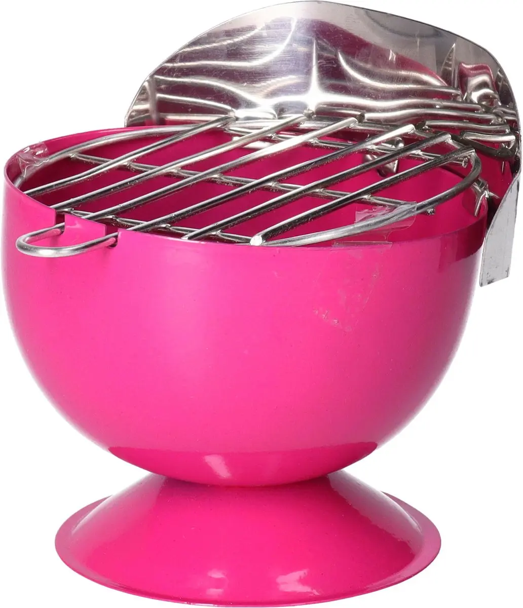 Excellent Houseware BBQ Asbak - 2 Stuks Roze
