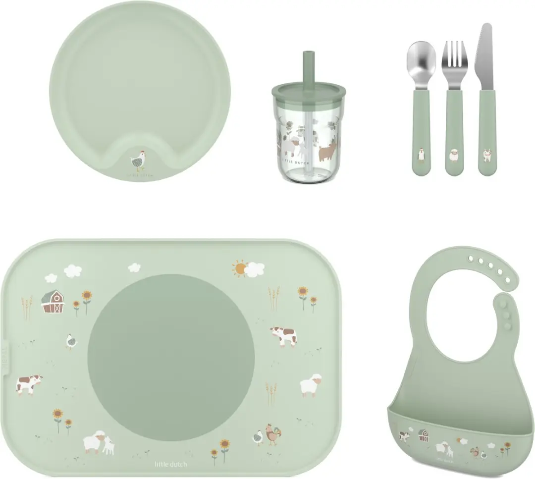 Mepal Mio Kinderservies 7-delig Little Farm