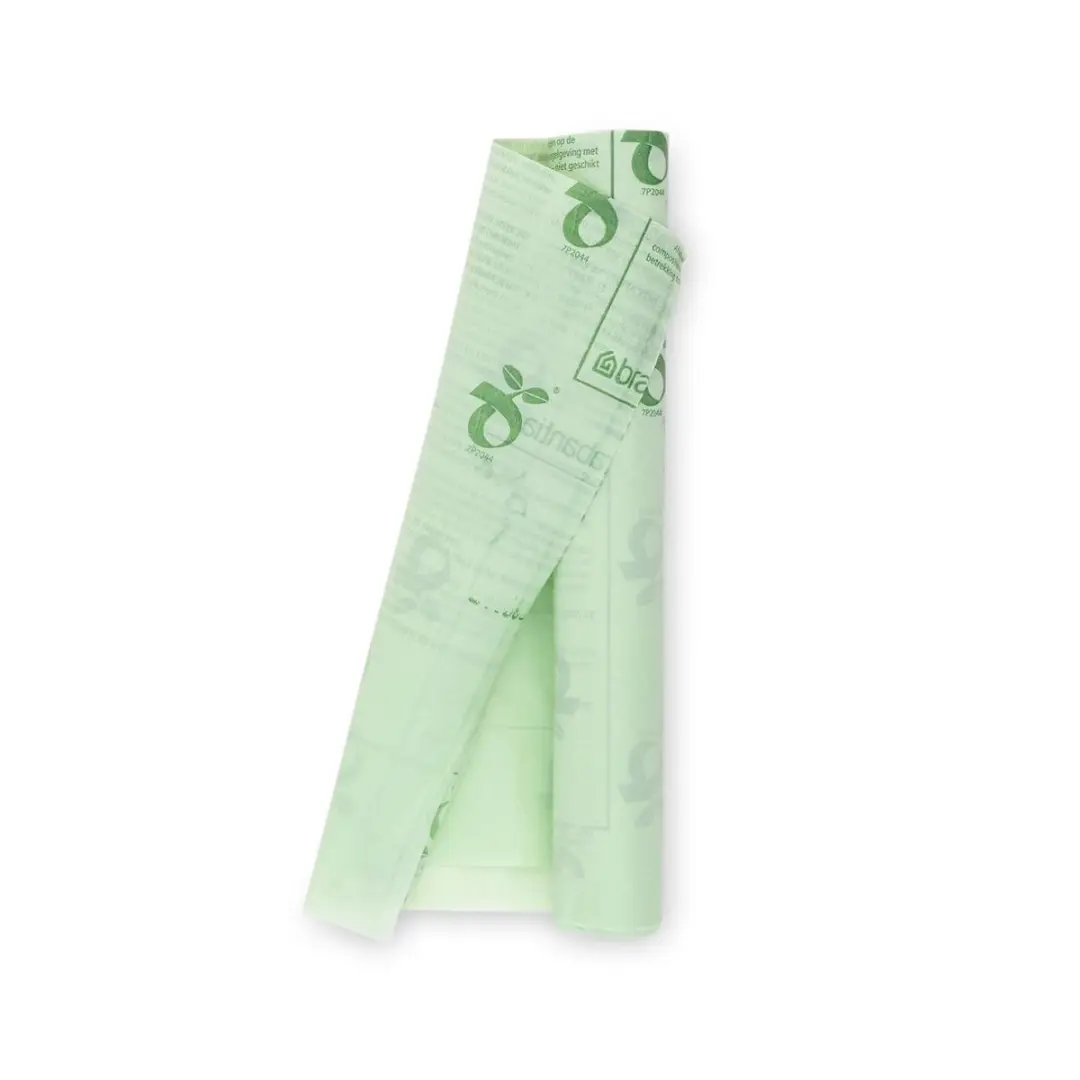 Brabantia PerfectFit Composteerbare Vuilniszakken 10L - 10 Stuks - afbeelding 2 van 6