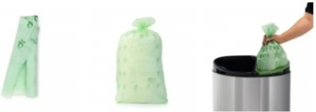 Brabantia PerfectFit Composteerbare Vuilniszakken 10L - 10 Stuks - afbeelding 5 van 6