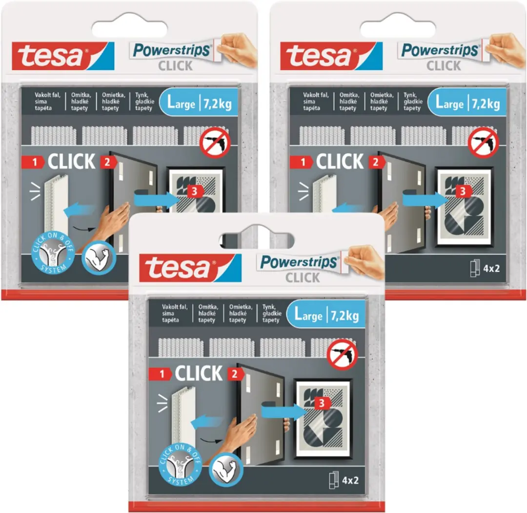 Tesa Powerstrips Click Zelfklevende Riemen