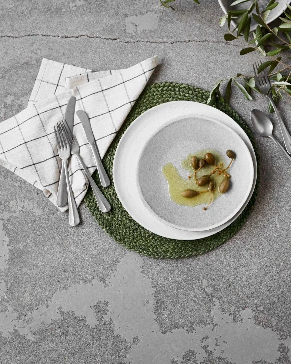 House Doctor Placemats Circle groen - 4 stuks