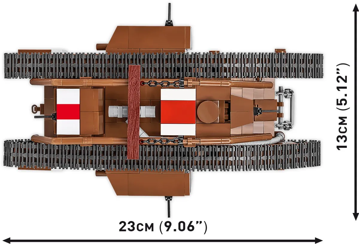 Cobi 2995 Mark V - 844 Stukken - Meerkleurig