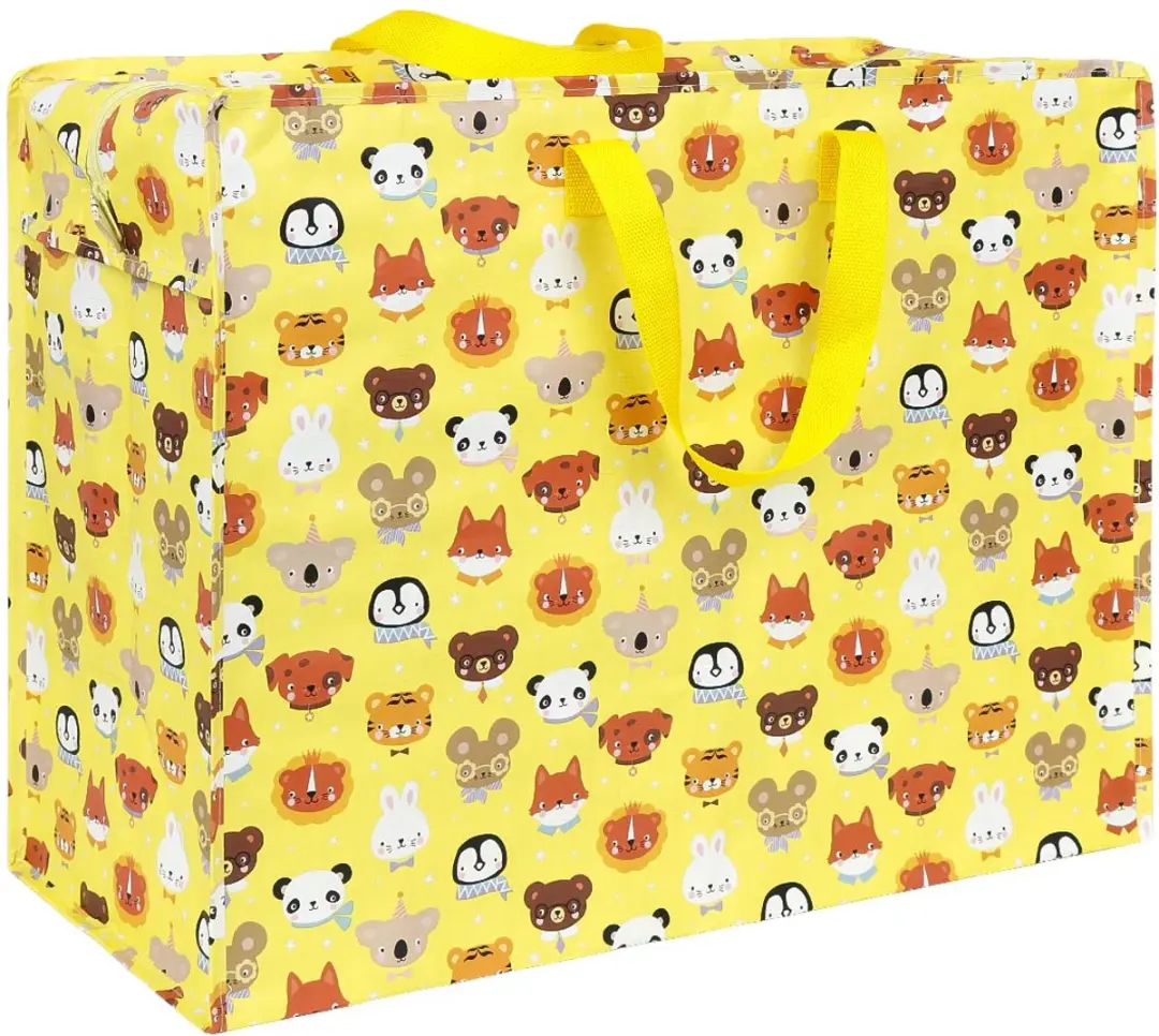 A Little Lovely Company XL Opbergtas Dierenvriendjes 73L
