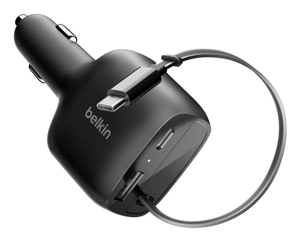 Belkin BoostCharge 75W Autolader - CCC001HQBK - Zwart