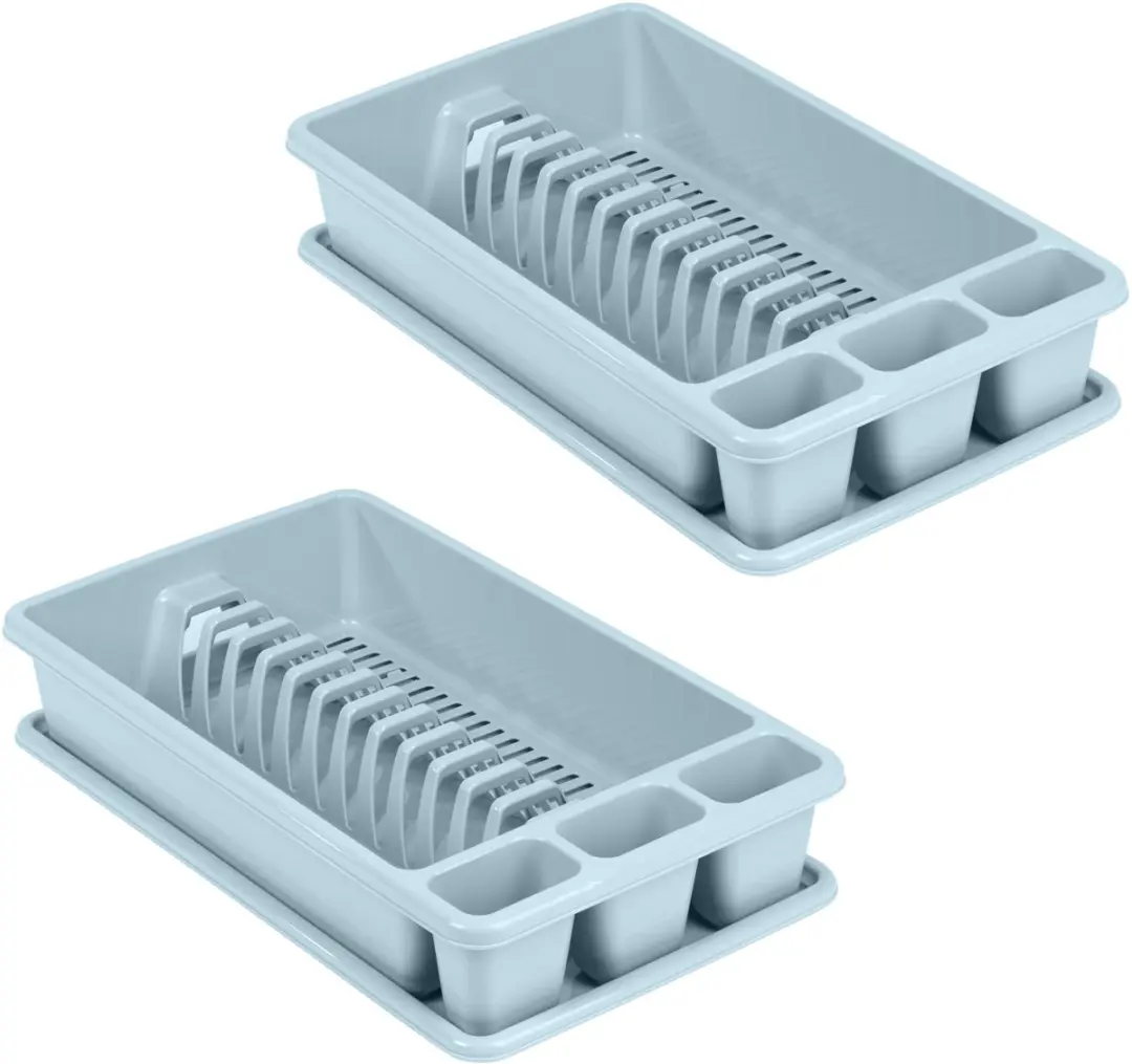 Excellent Houseware Afdruiprek Lichtblauw 45x26cm