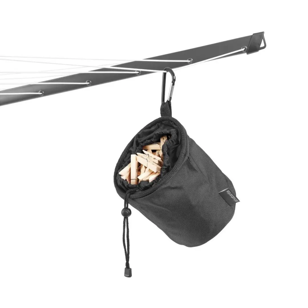 Brabantia Lift-O-Matic Droogmolen 50m - Anthraciet - afbeelding 4 van 6