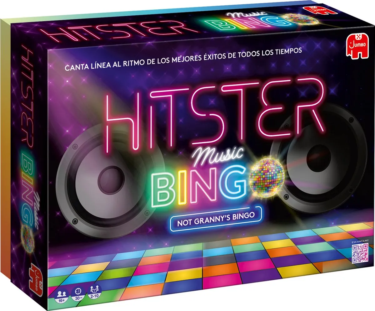 Jumbo Hitster Bingo Spain Bordspel