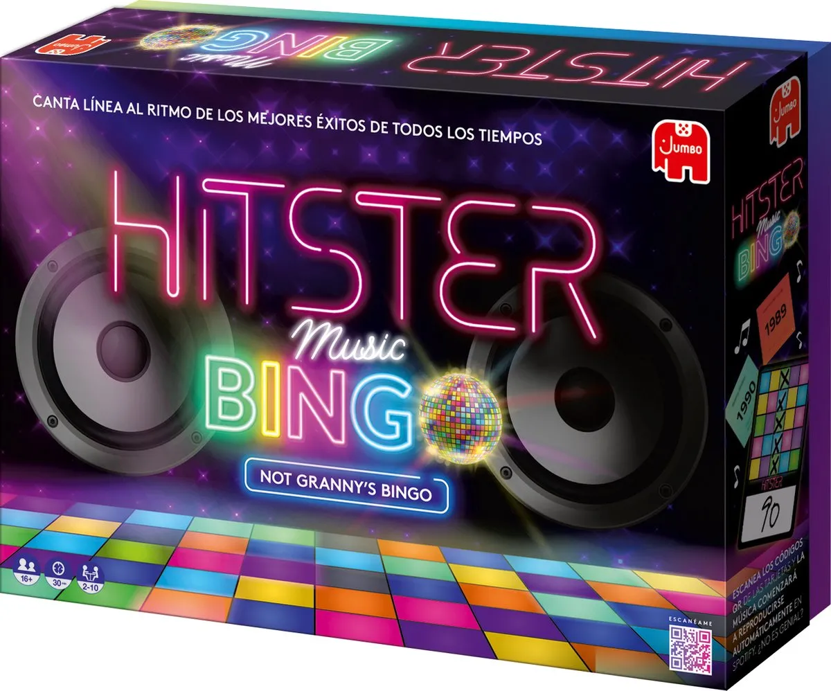 Jumbo Hitster Bingo Spain Bordspel - 10 Spelers