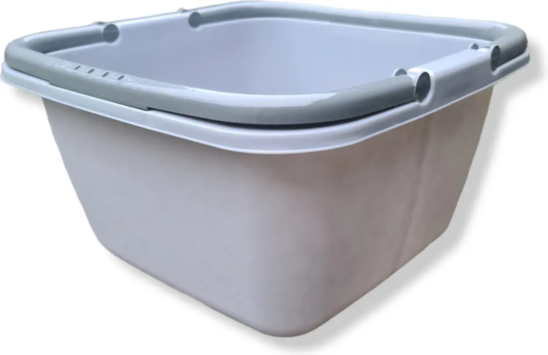Mullrose HL-100010 Afwasteil - 18.5L - Grijs 39x39x22cm